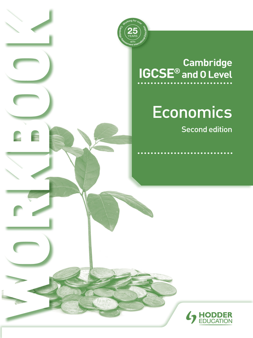 Cover image for Cambridge IGCSE and O Level Economics Workbook